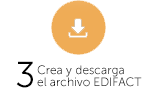 paso 3: crea y descarga archivo edifact